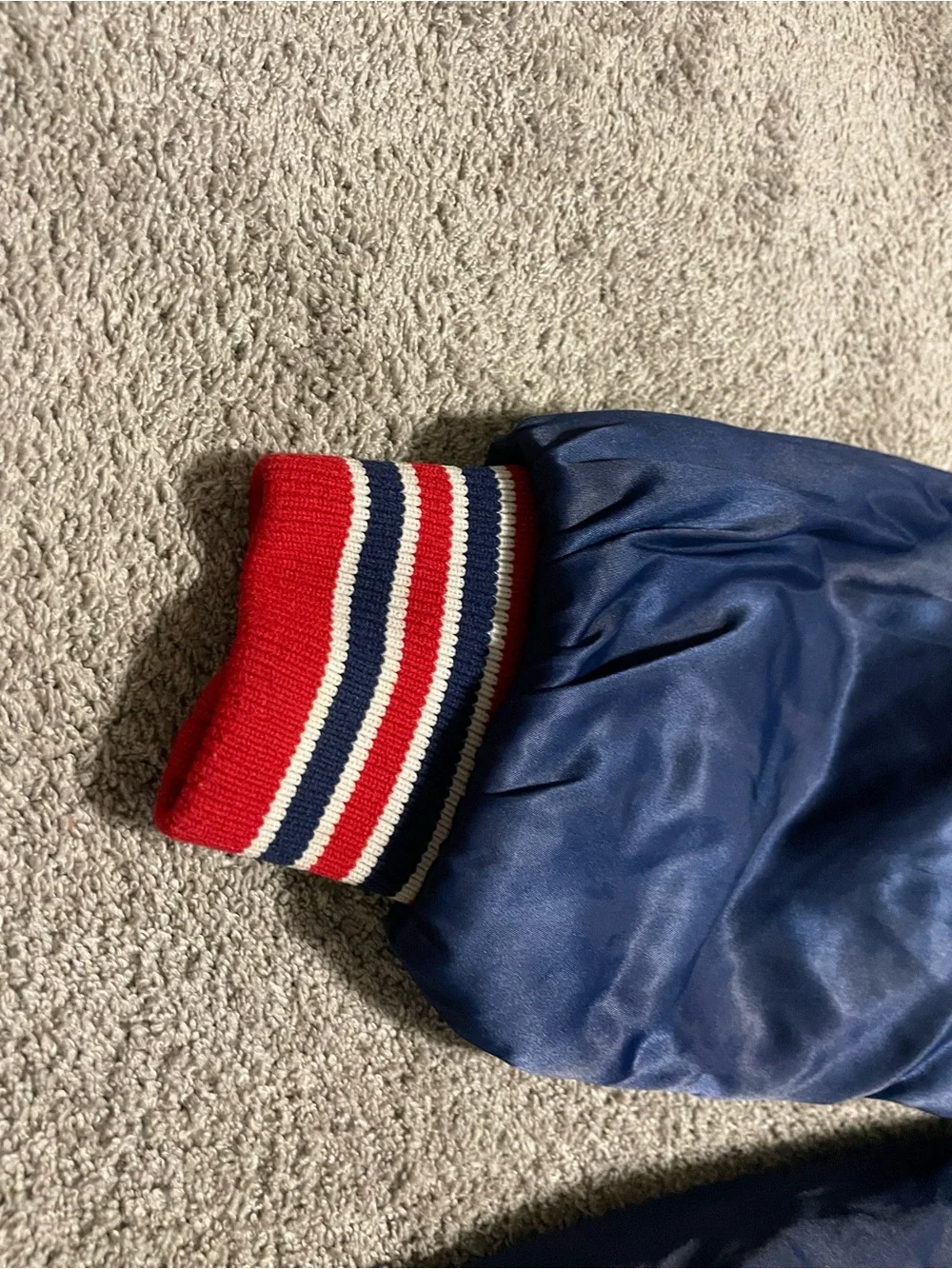 Vintage 80s Boston Red Sox Satin Jacket Youth 16 Adult XS S Twins Enterprises